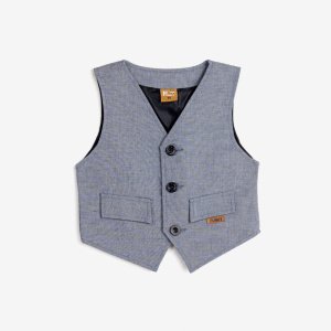 Γιλέκο Σταθερό Grey Blue Funky