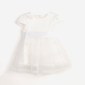 Φόρεμα Σατέν White Funky 124-