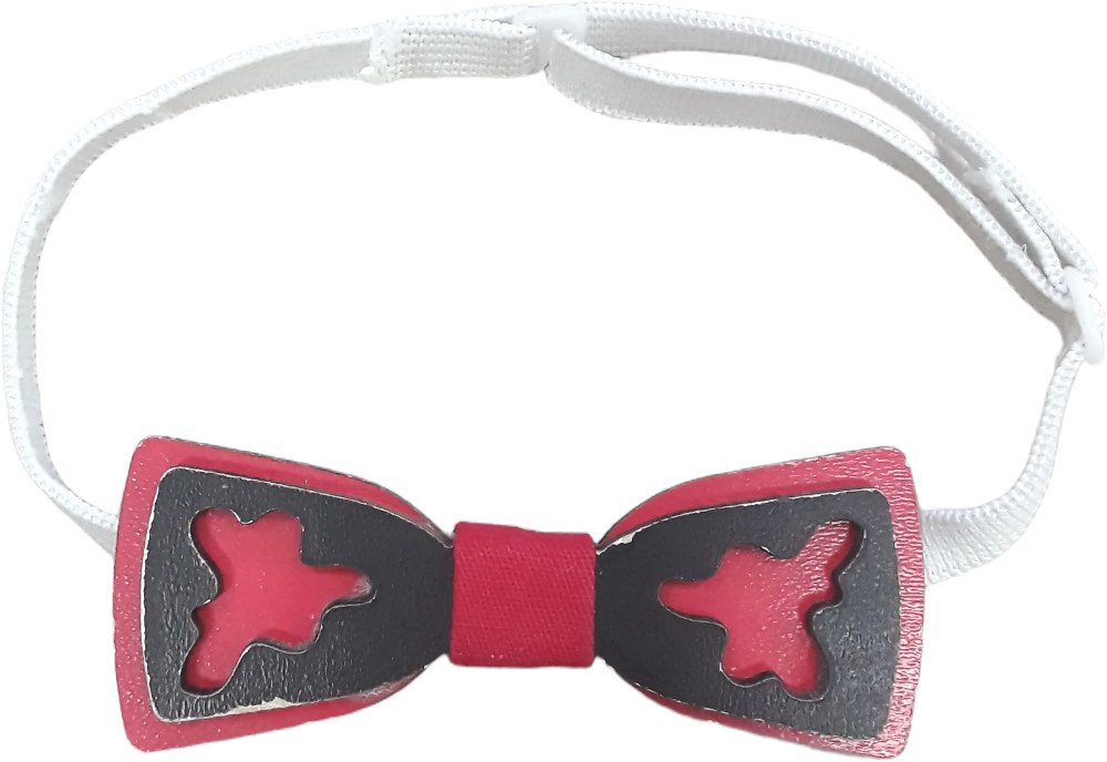 Παπιγιόν Ξύλινο Black Red