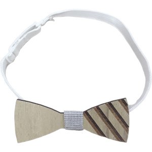 Παπιγιόν Ξύλινο Beige Classic