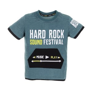 Κοντομάνικη Μπλούζα Waxmen Hard Rock in Green