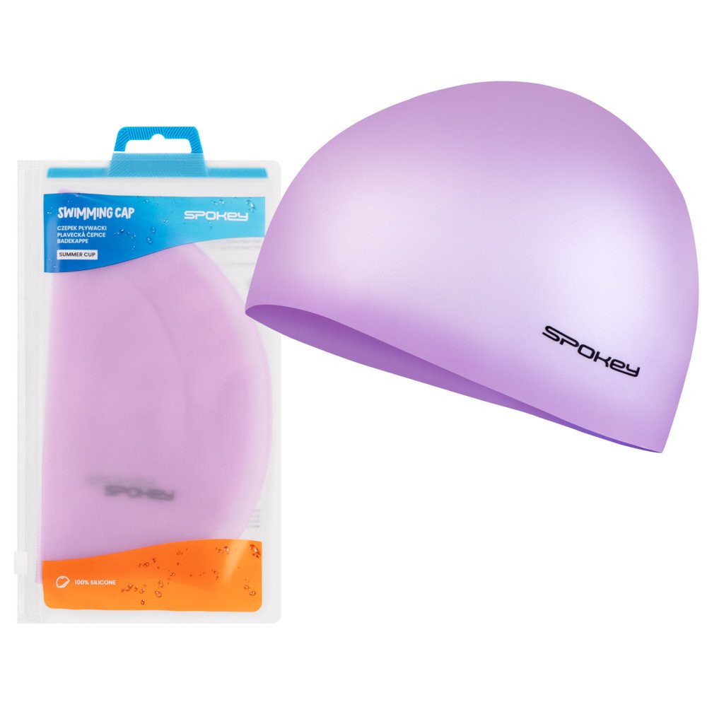 Σκουφάκι Κολύμβησης Σιλικόνης Spokey Purple