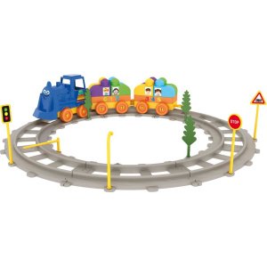 Σιδηρόδρομος με Τρενάκι Διακάκης Luna Toys