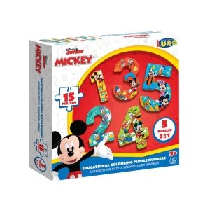 Παζλ Αριθμοί 1-5 Mickey Διακάκης Luna