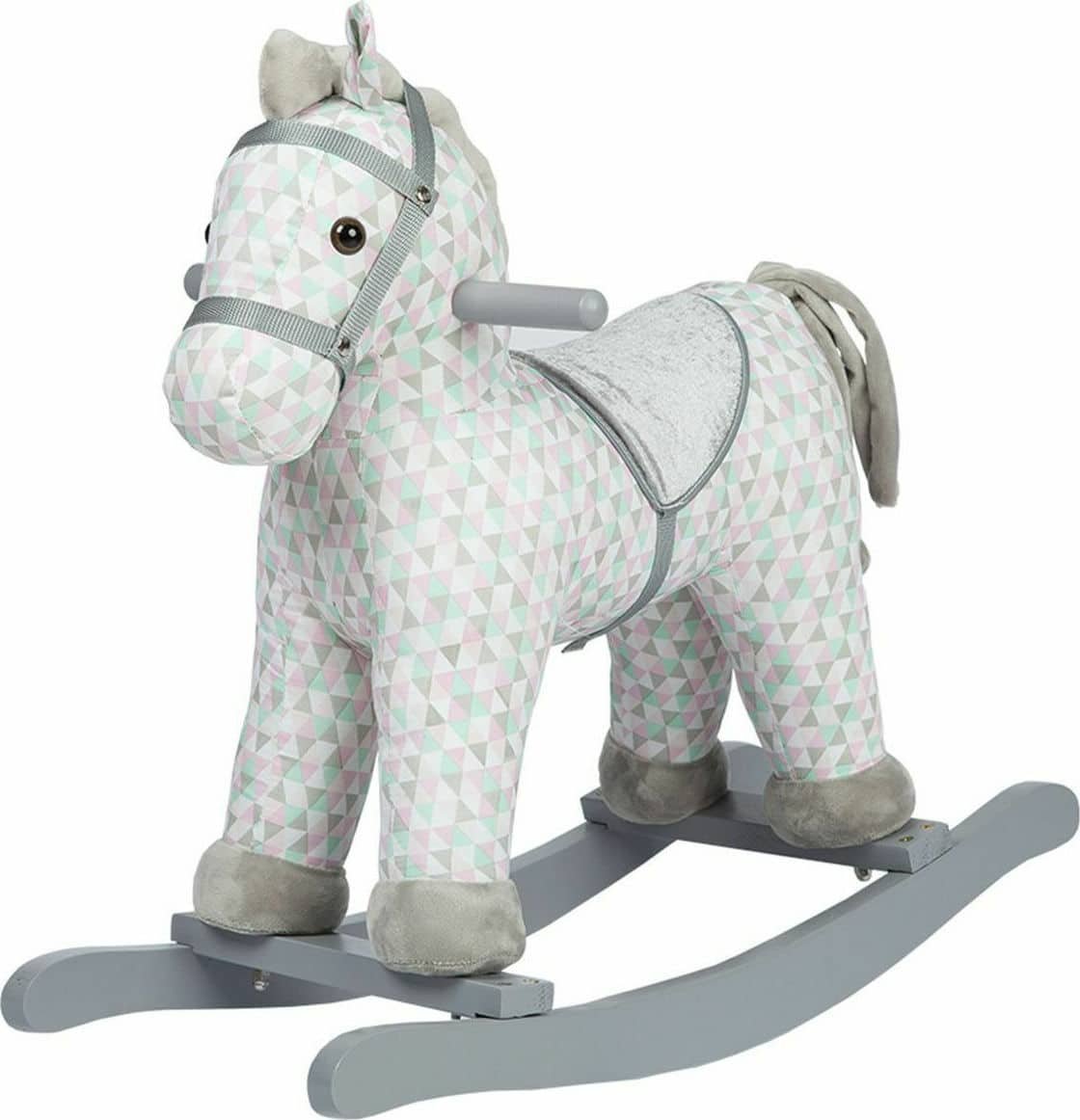 Κουνιστό Λούτρινο με Mουσική White Horse Kikka Boo