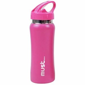 Παγούρι Ανοξείδωτο με Καπάκι 500 ml Monochrome Must Pink