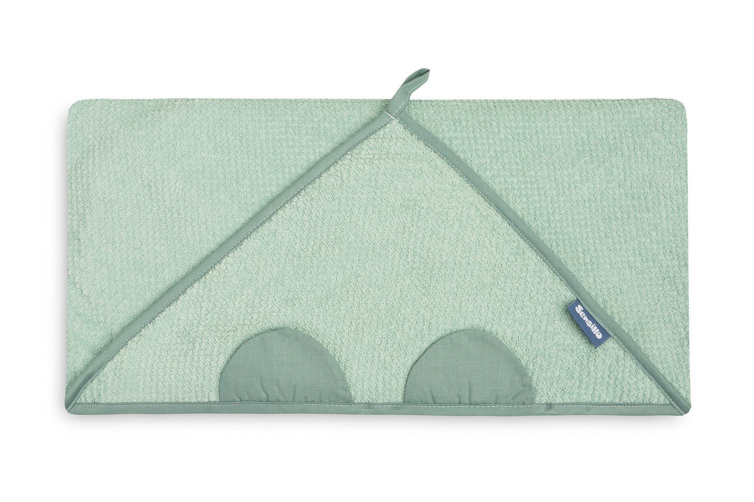 Πετσέτα Μπάνιου 100x100cm Cover Crepe Sensillo Teddy Mint - Image 3