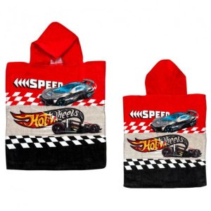 Πόντσο Παιδικό 55x55cm Hot Wheels Carbotex HW