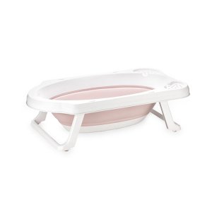 Μπανιέρα Πτυσσόμενη με Αποστράγγιση 82cm Lorelli Nordic Pink