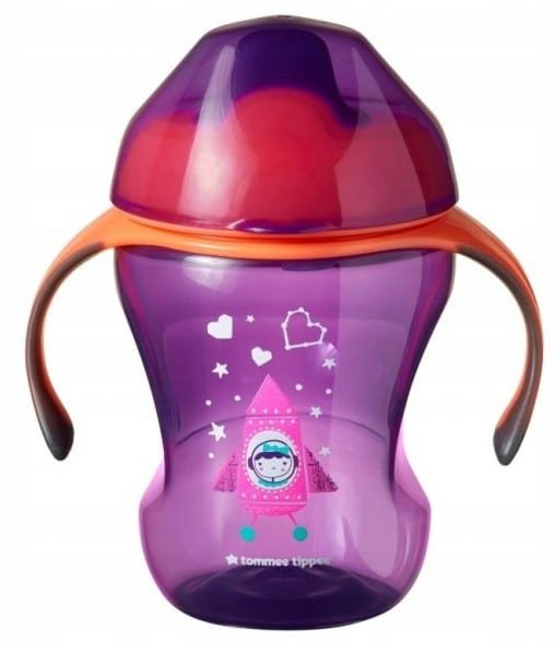 Μπουκάλι με Καλαμάκι 230ml Rocket Tommee Tippee Girl