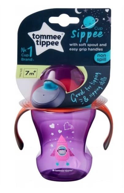 Μπουκάλι με Καλαμάκι 230ml Rocket Tommee Tippee Girl - Image 2