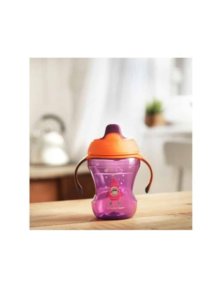 Μπουκάλι με Καλαμάκι 230ml Rocket Tommee Tippee Girl - Image 3