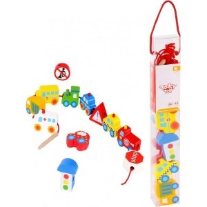 Συρόμενα Αυτοκινητάκια από Ξύλο Tooky Toys TKB512B