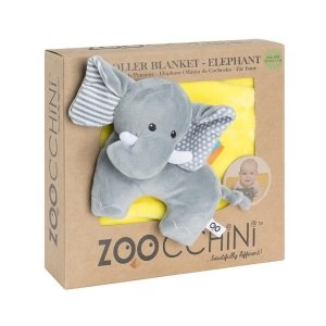 Βρεφική Κουβέρτα 65,5x100cm Zoocchini Elephant Buddy Yellow ZOO