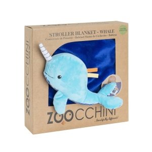 Βρεφική Κουβέρτα 65,5x100cm Zoocchini Whale Buddy Aqua ZOO