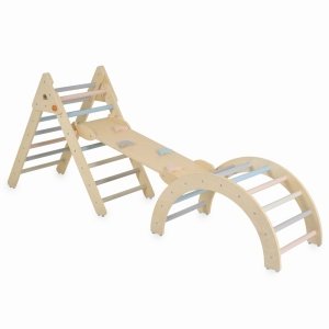 Αψίδα Αναρρίχησης Montessori Pikler 3 Σε 1 BPD730-C Moni Toys