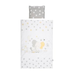 Σετ Ύπνου Μωρού 3τμχ Ranforce Cosy Lorelli Grey Elephants Stars