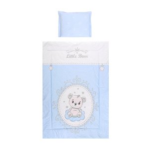 Σετ Ύπνου Μωρού 3τμχ Ranforce Cosy Lorelli Little Bear Blue