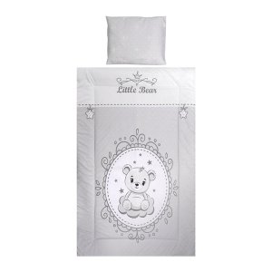 Σετ Ύπνου Μωρού 3τμχ Ranforce Cosy Lorelli Little Bear Grey