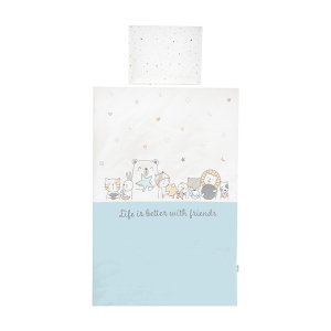 Σετ Ύπνου Μωρού 3τμχ Ranforce Cosy Lorelli Happy Friends Blue