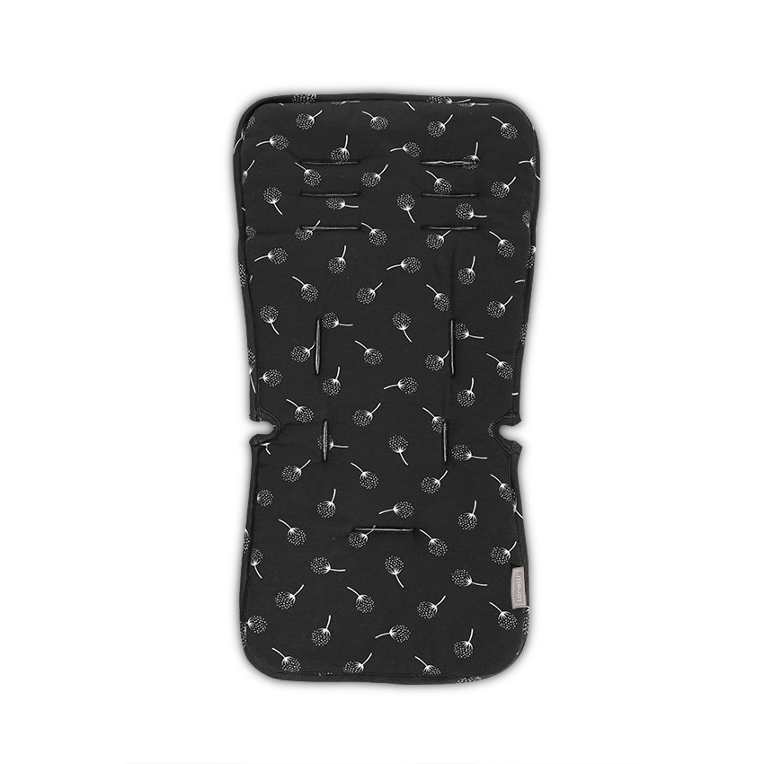 Στρώμα Καροτσιού Lorelli Black Floral