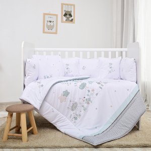 Σετ Προίκας Κούνιας 60x120cm Lily Lorelli Giraffe White