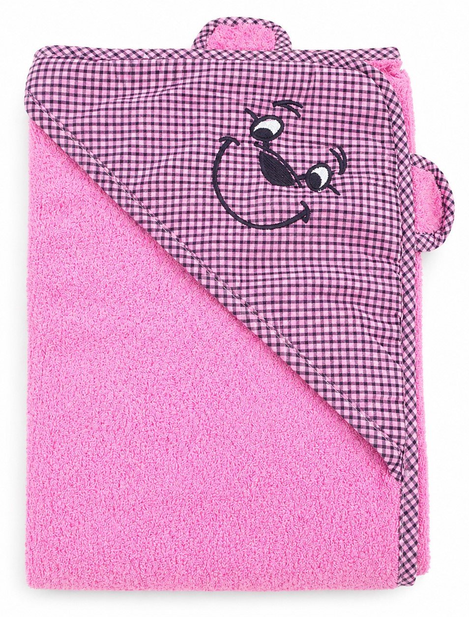 Μπουρνουζοπετσέτα 75x75cm Fuchsia Pooh Karo