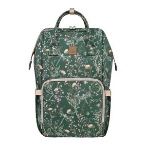 Τσάντα με Αλλαξιέρα Siena Lux Kikka boo Garden Deep Green